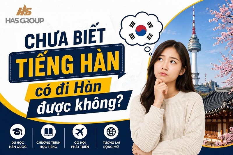 Chưa biết tiếng Hàn có đi Hàn Quốc được không? Điều kiện và lộ trình cho người mới bắt đầu